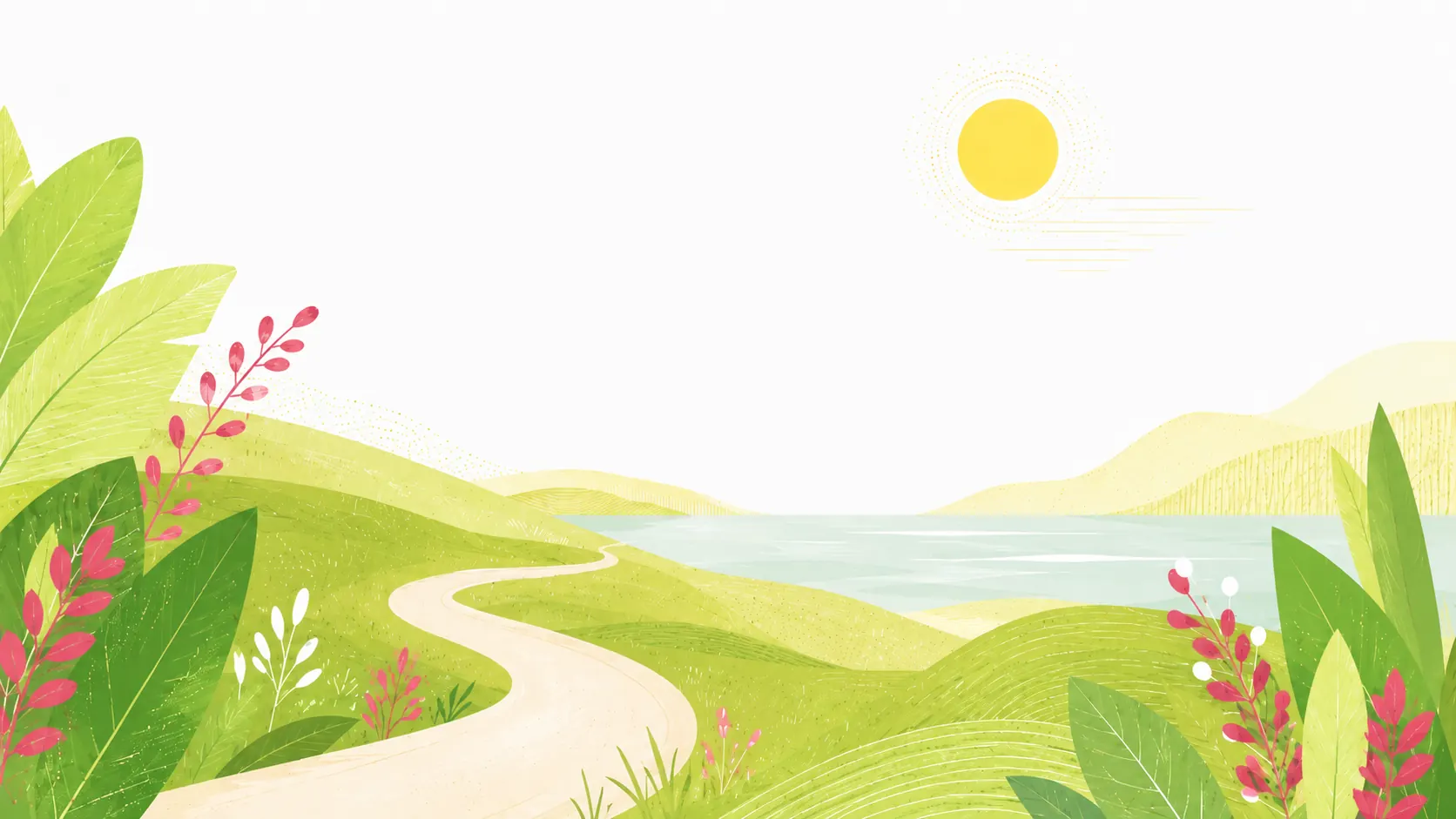 Chemin sinueux reprÃ©sentant les transitions de vie et le parcours Ã  long terme